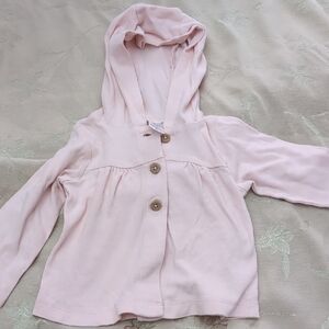Carter's Light Pink Hooded Raincoat for Kids